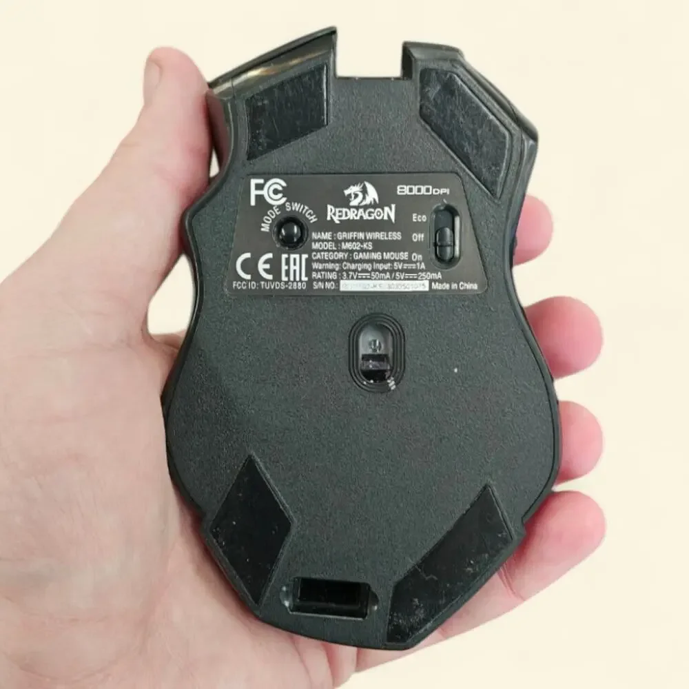 Redragon M602 Griffin RGB Wireless Gaming Mouse No Wire